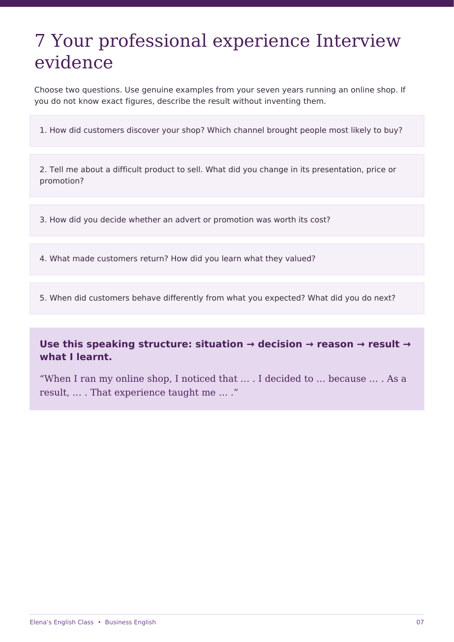 How businesses attract customers — pagina 7