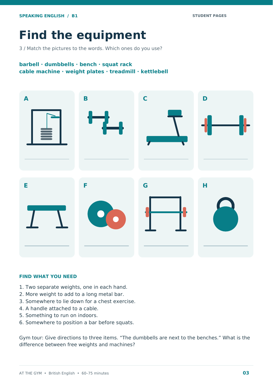 At the gym — pagina 3